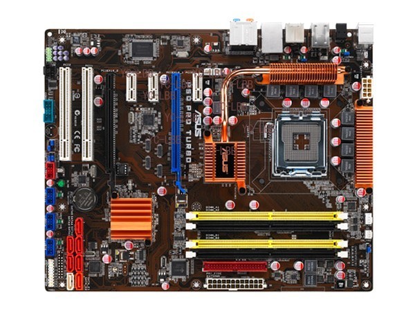 For ASUS P5Q PRO TURBO motherboard LGA775 P45 4*DDR2 16G ATX Tested oK