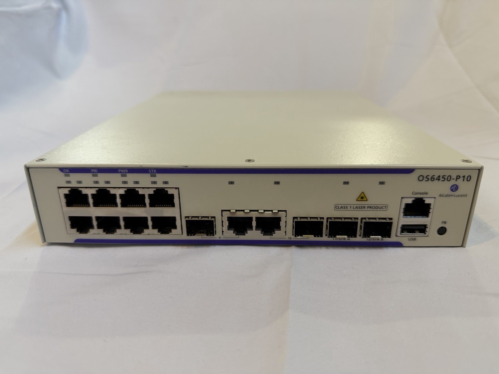 Alcatel-Lucent OS6450-P10 L3 Managed 8 port Gigabit PoE