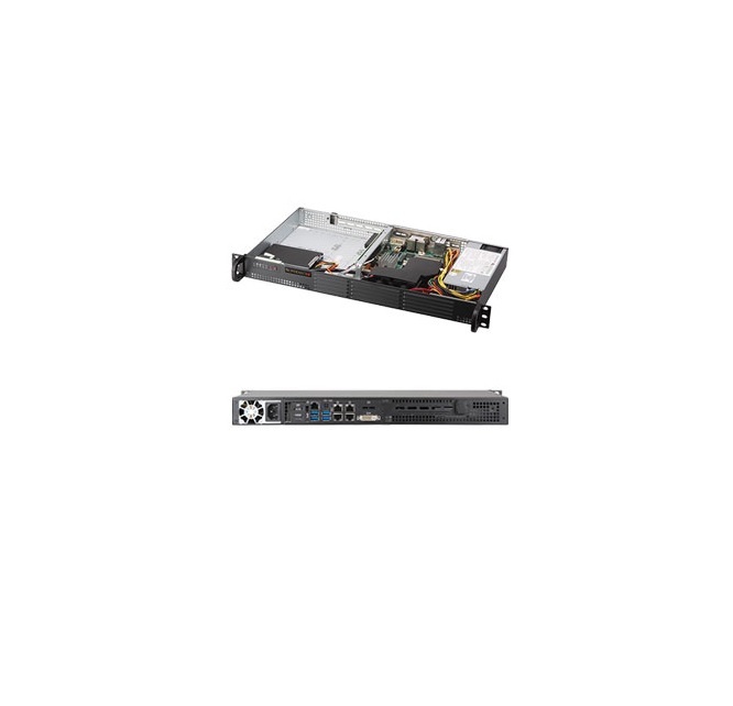 *NEW* SuperMicro SYS-5019S-TN4 1U Server CSE-504-203B + X11SSV-M4F