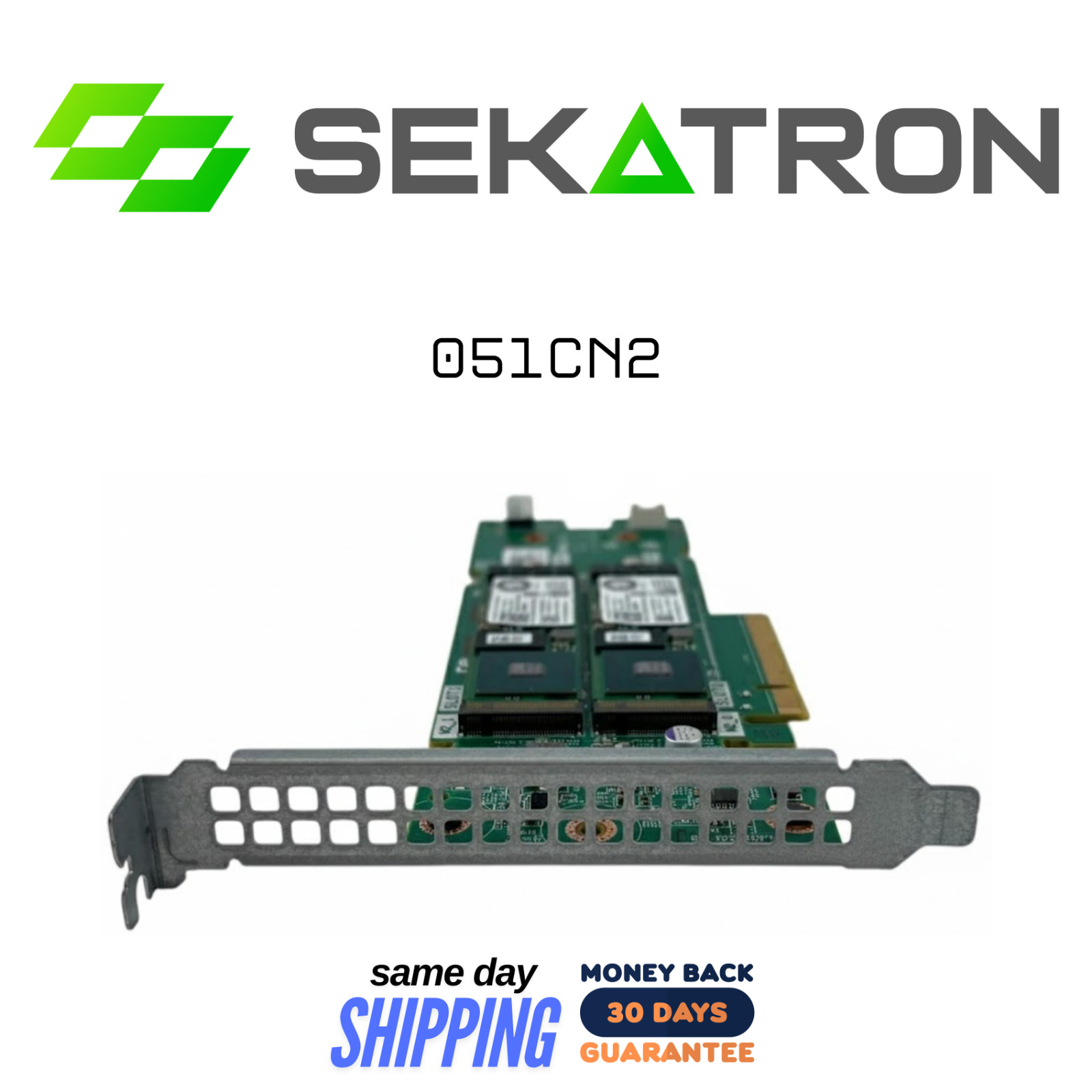 🔧 Dell 051CN2 • PowerEdge BOSS-S1 2-Slot M.2 SSD PCIe Adapter • ⚡FastShip