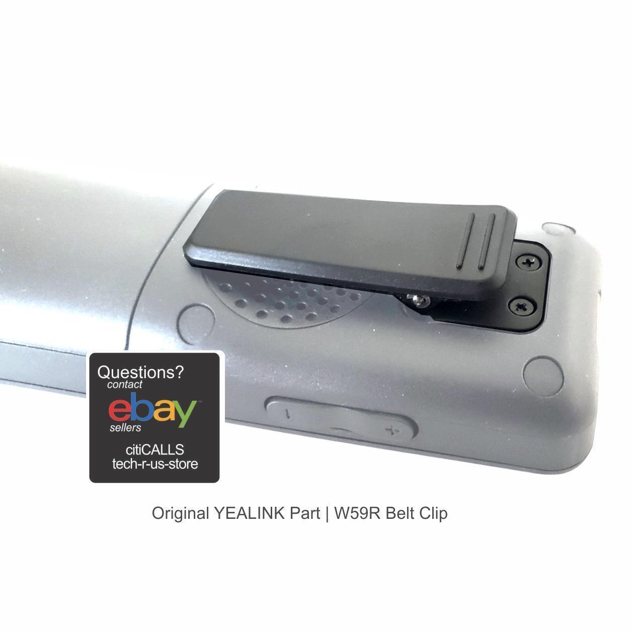 Yealink W59R-BC BCL-W59R 330100010031 Original Belt Clip W59 RUGGED DECT PHONE