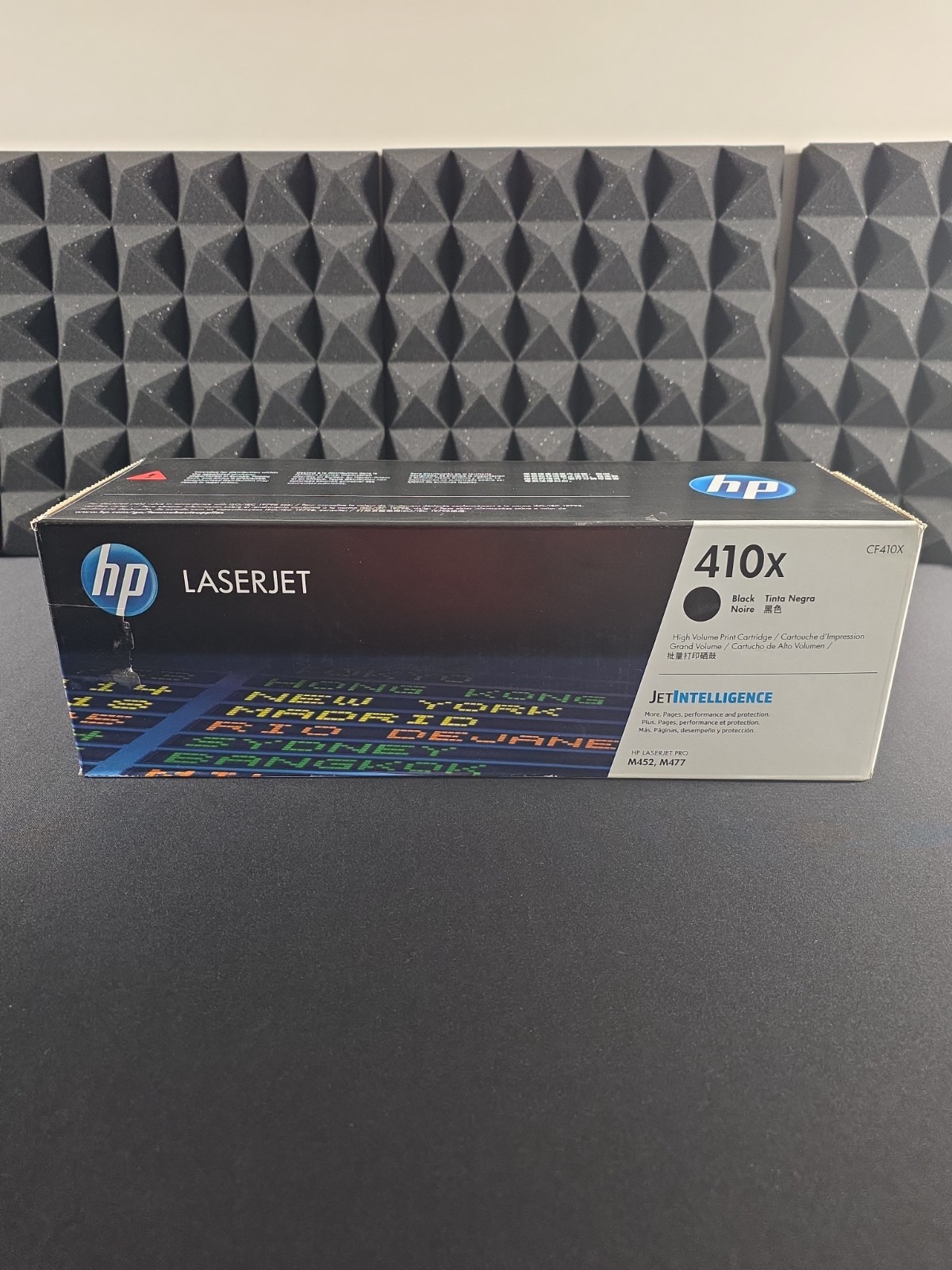 New Open Box OEM HP CF410X Toner Cartridge Ink 410x Black