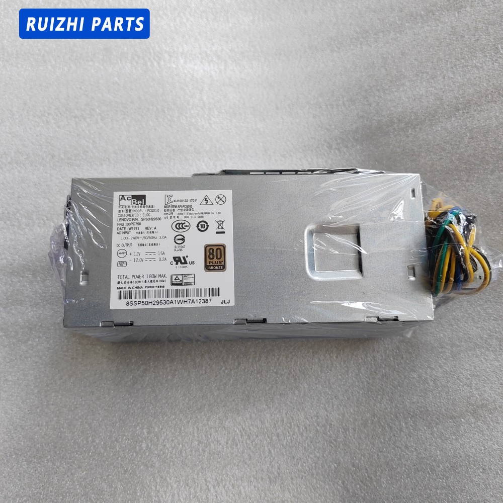 180W For Lenovo ThinkCentre M75s-1 power supply PCG010 00PC750 10P+4P