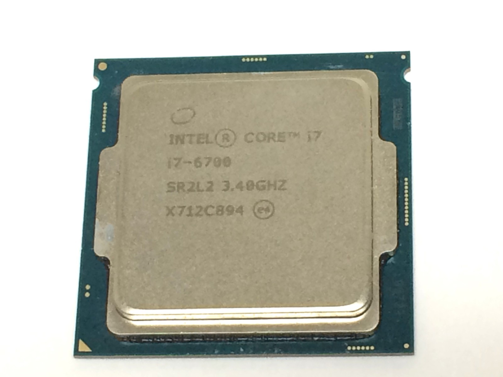 Intel 4 Core i7-6700  3.40 GHz DESKTOP CPU Proecessor SR2L2