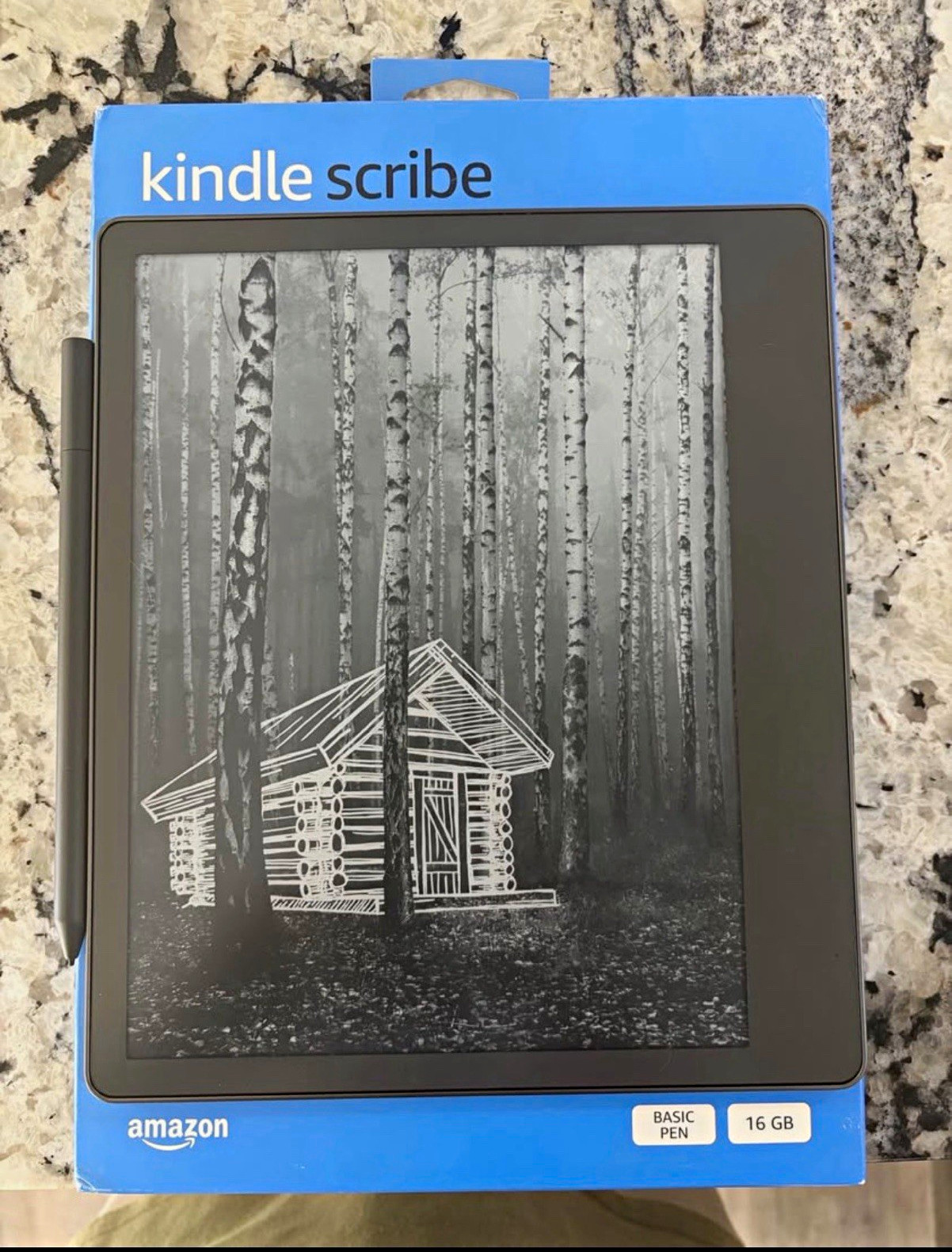 Amazon Kindle Scribe 16GB Black eBook Reader Touch Screen with Basic Pen