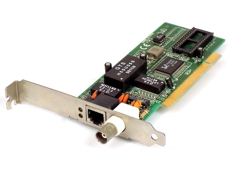 Realtek 05-01-0248-02 RTL8029AS PCI 10Mbps RJ45 & BNC Ethernet Network Card