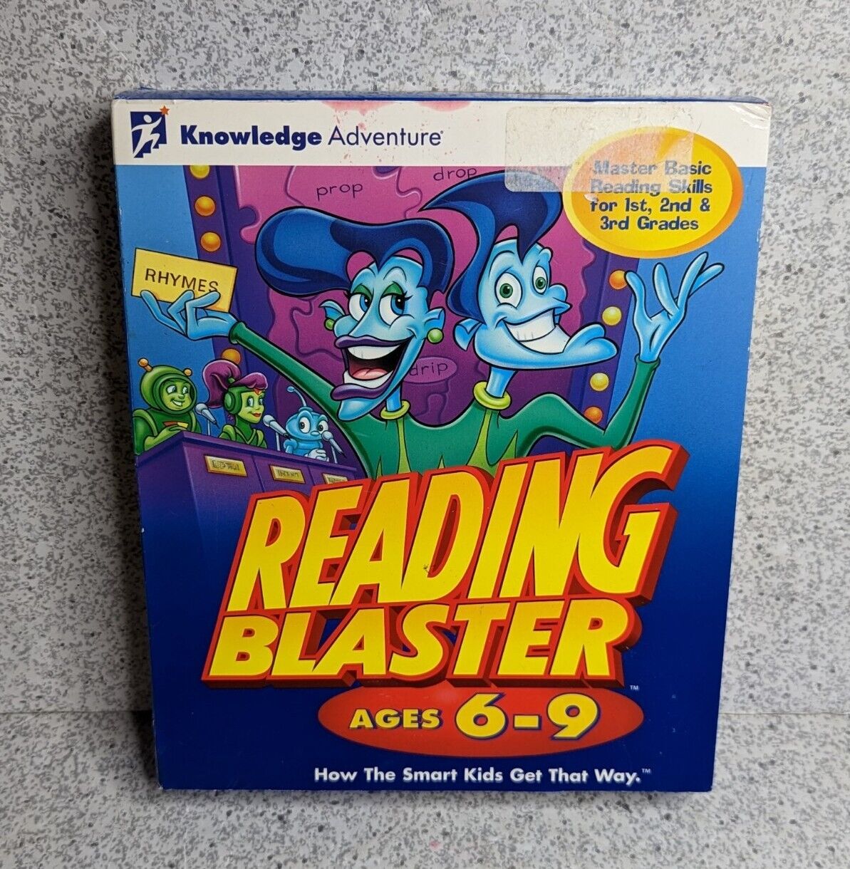Reading Blaster Ages 6-9 CD-ROM 2002 NEW Windows 95/98 Software 1st-3rd Grade