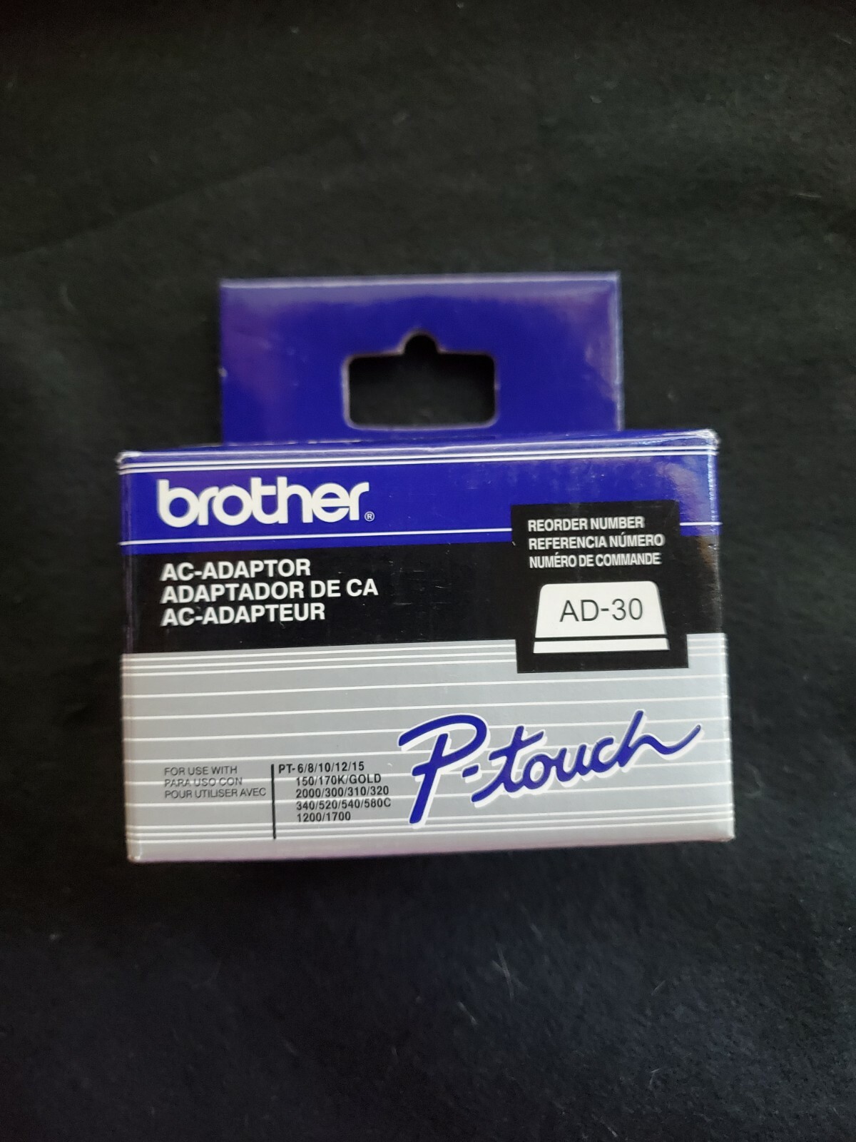 Genuine Brother Model AD-30 7V-1.2A AC/DC Adapter Plug-In Power Supply-P-Touch 