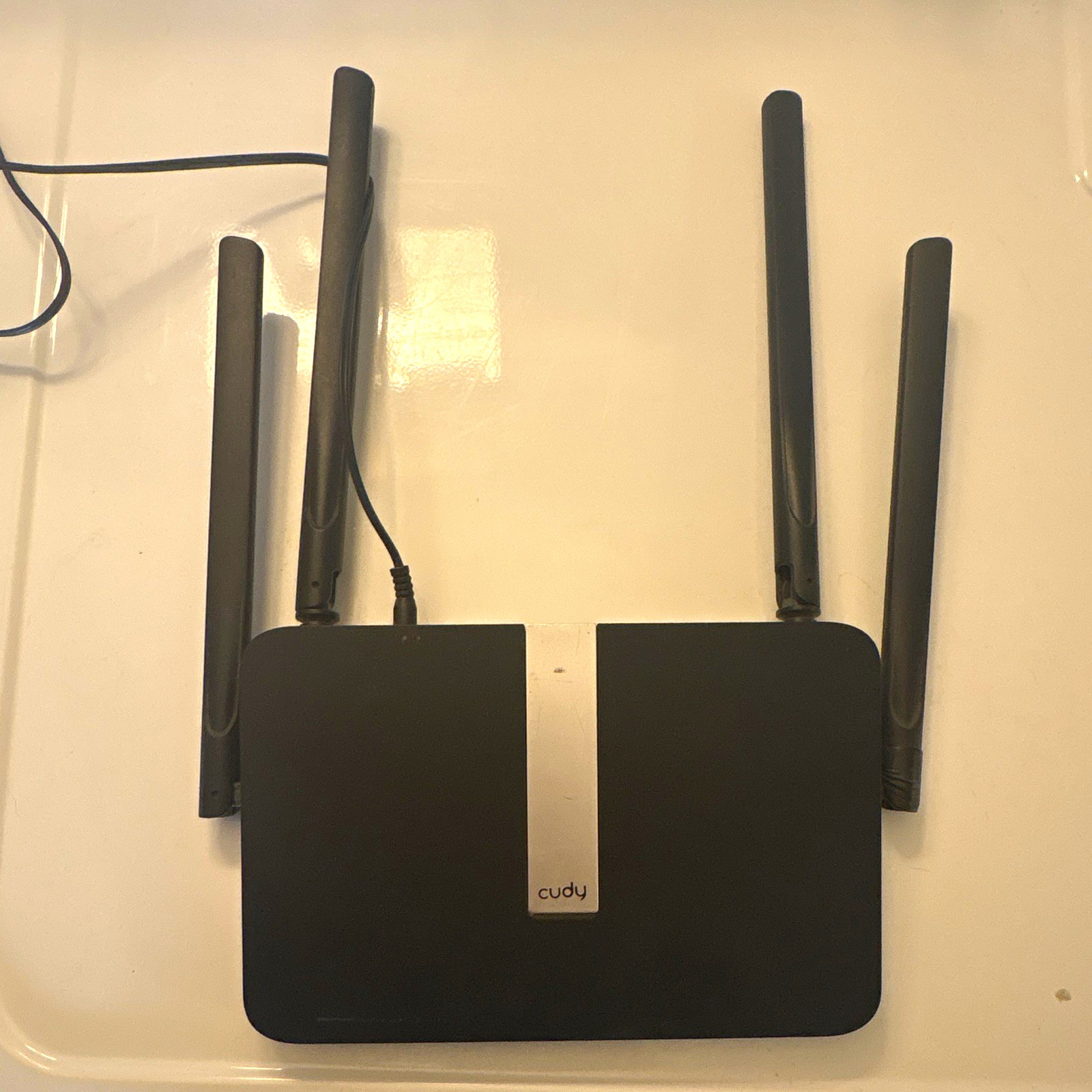 Cudy LT500 4G LTE AC1200 Dual-Band WiFi Router, 3-Port Gigabit, Black