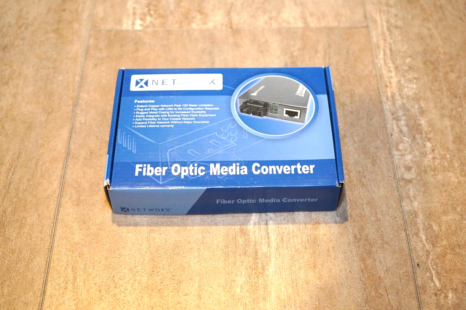NetworX Fiber Optic Gigabit Media Converter max distance  550M