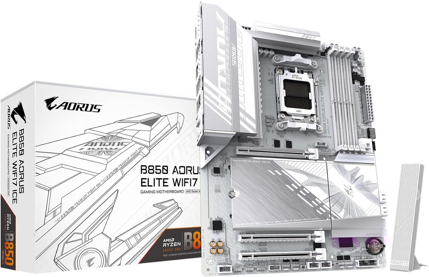 GIGABYTE B850 AORUS Elite WIFI7 ICE AMD AM5 ATX Motherboard New