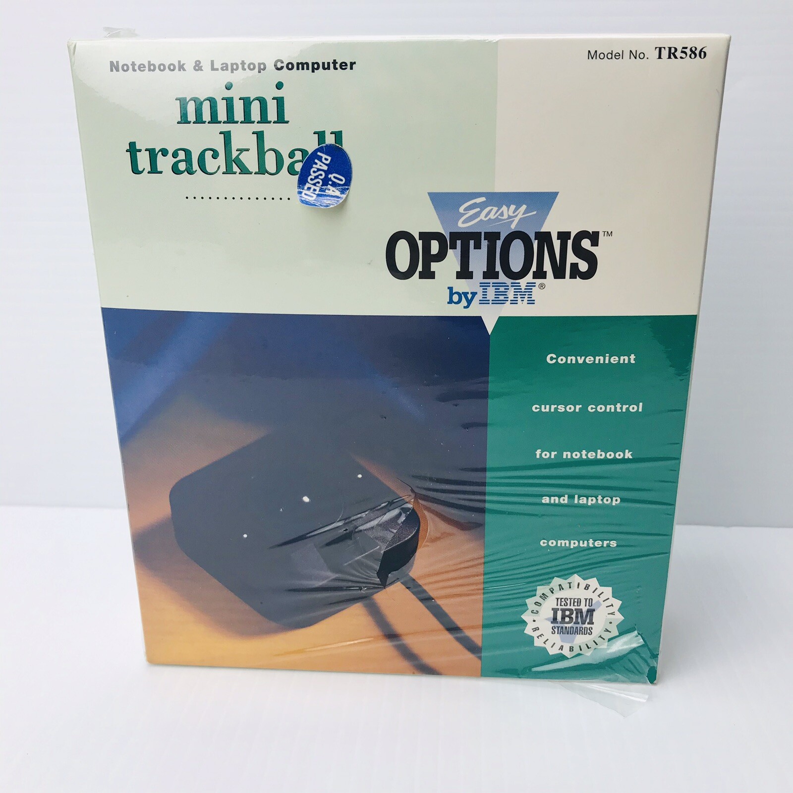 NEW SEALED Easy Options by IBM Notebook and Laptop Computer Mini Trackball TR586