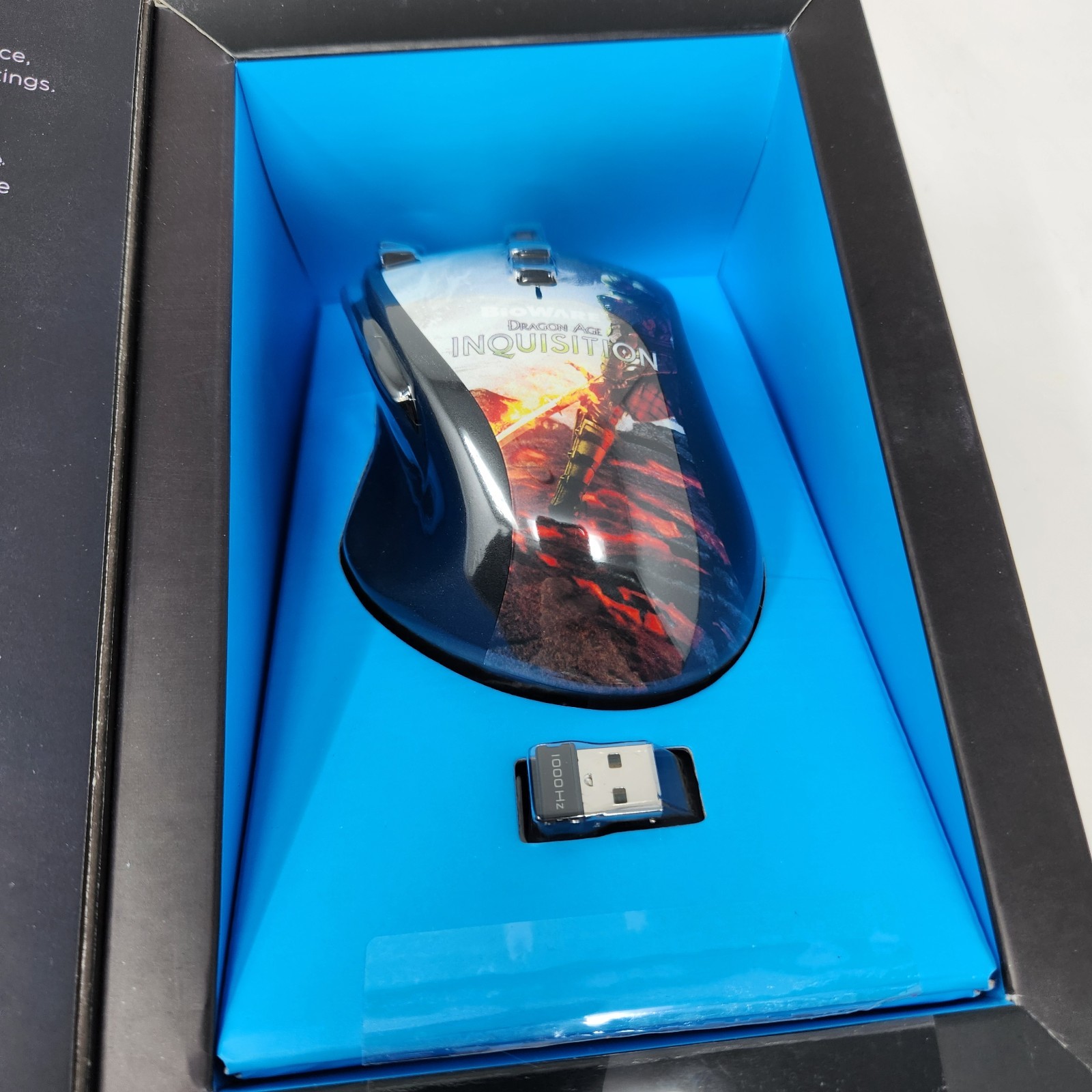 Logitech G700s Dragon Age Ed Wireless Rechargeable Gaming Mouse Open Box Unused 