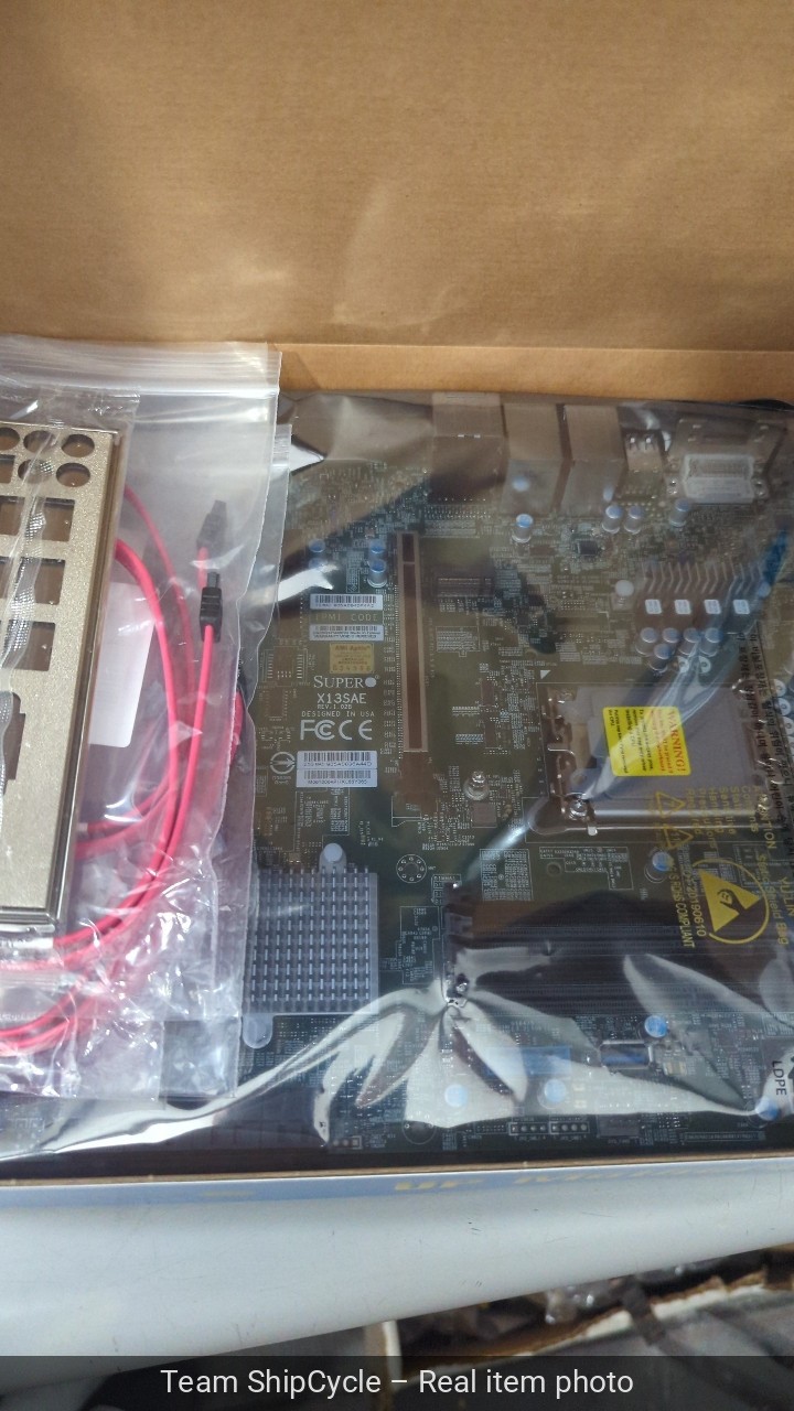 U91546 SUPERMICRO MBDX13SAEO ATX Server Motherboard LGA 1700 Intel W680 G1N