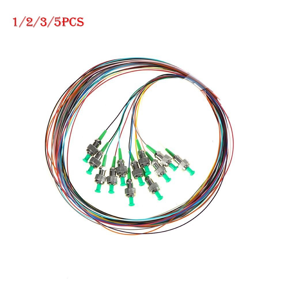 12 Core FC/APC Single-Mode Unjacketed Fiber Optic Pigtail Network Splicing Cord
