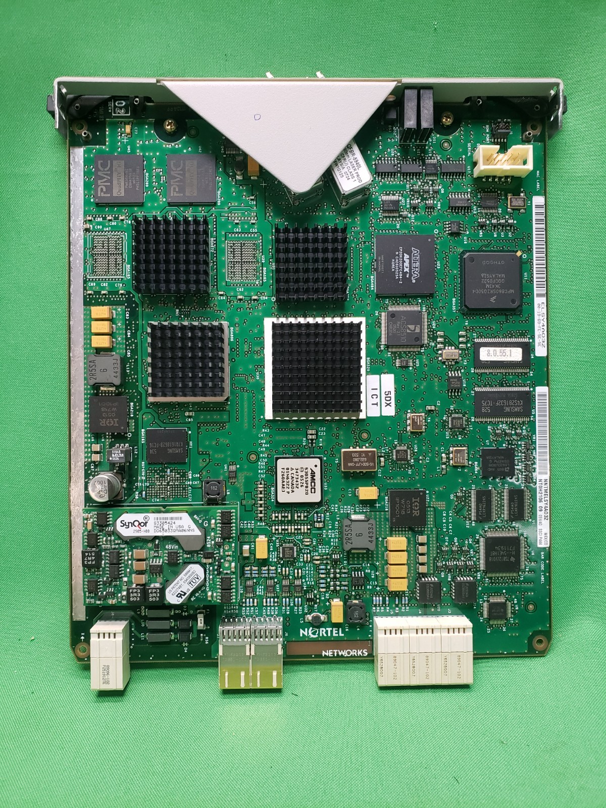 Nortel Ciena NT0H21CA Optera 5200 2xGE/FC Optical Transponder Interface Card 08