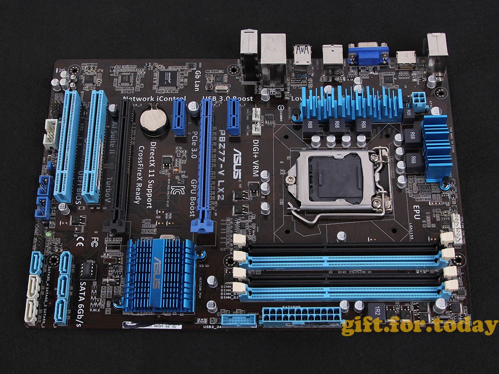 Original ASUS P8Z77-V LX2 Intel Z77 Motherboard LGA 1155 DDR3