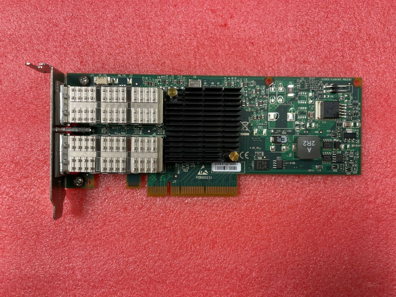 593412-001 592520-B21 HPE INFINIBAND 4X QDR CONNECTX-2 PCIE MHQH29B-XTR LP