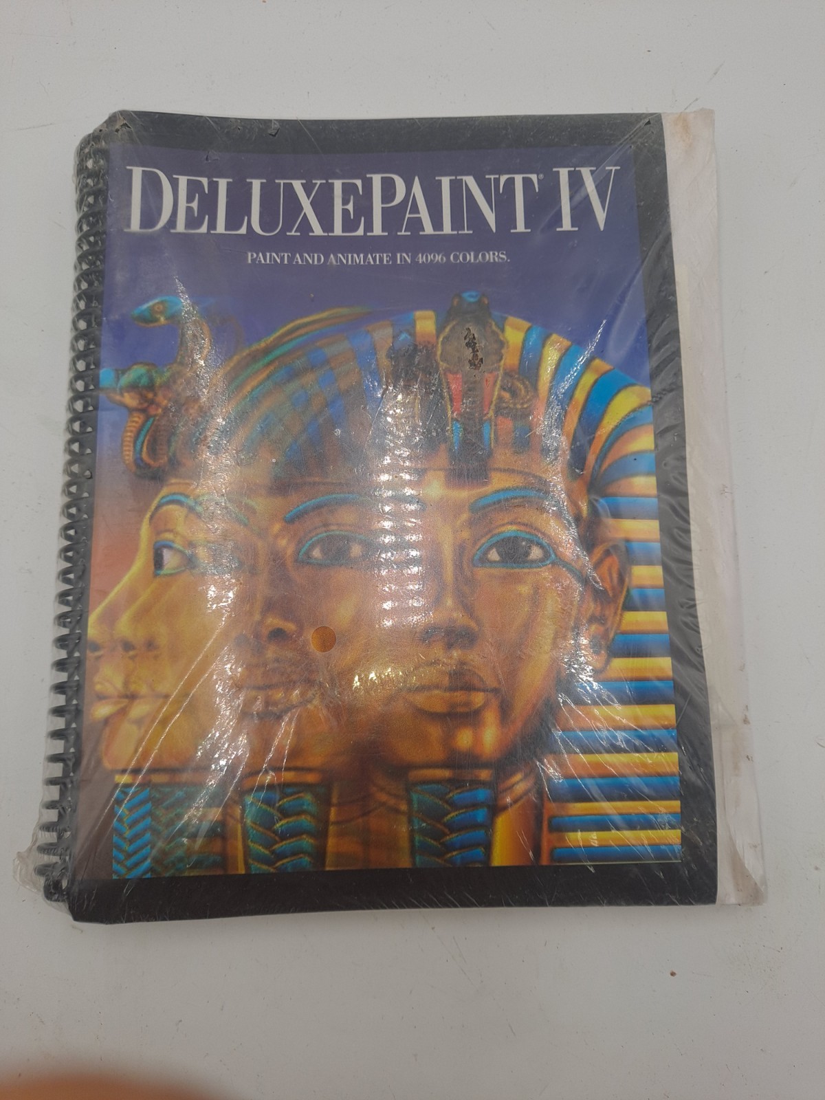 Vintage DeluxePaint IV Amiga Electronic Arts 380405 Sealed Software w Disks