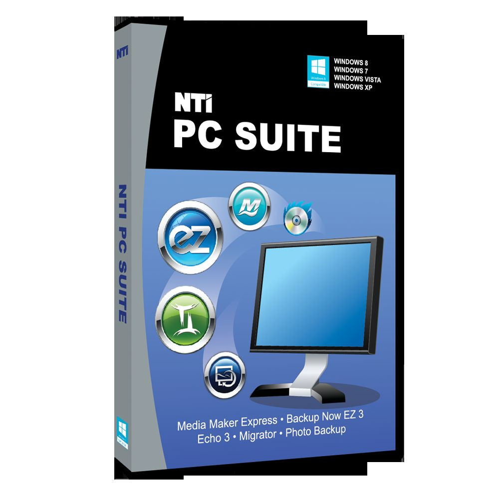 NTI PC Suite--Drive Cloning, CD DVD Burning, Data Migration, Backup MSRP $149.99