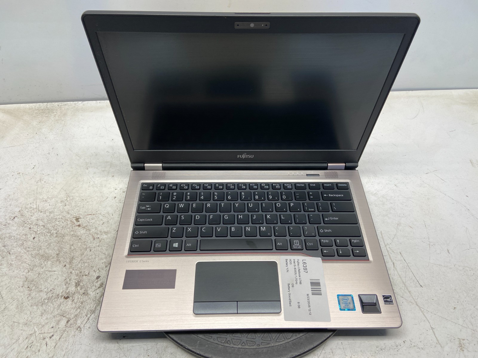 Fujitsu LifeBook U748 Intel i5-8350U 1.7GHz 8 GB NO HDD