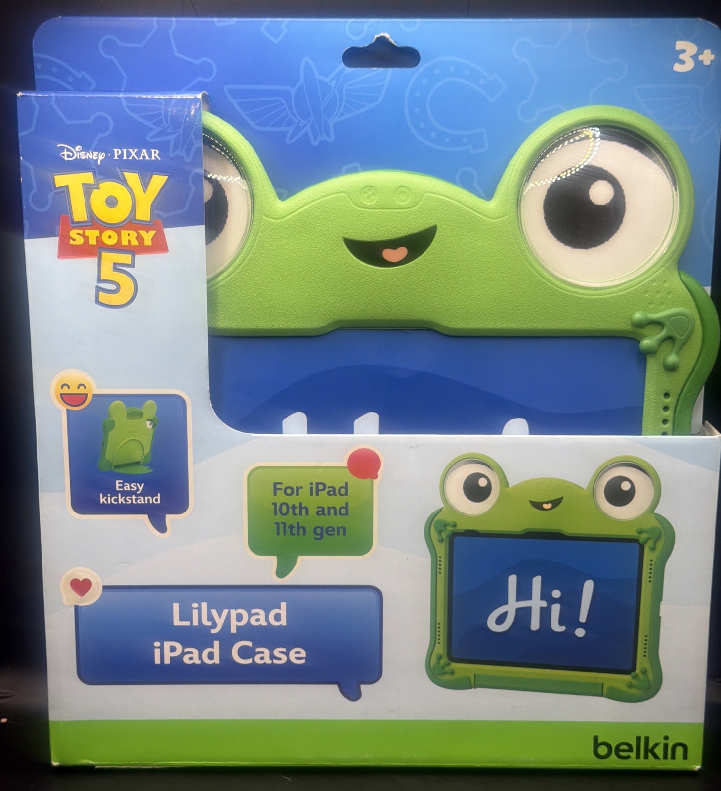 New Belkin Disney Pixar Toy Story 5 Lilypad Inspired iPad Case 11th Gen 2025