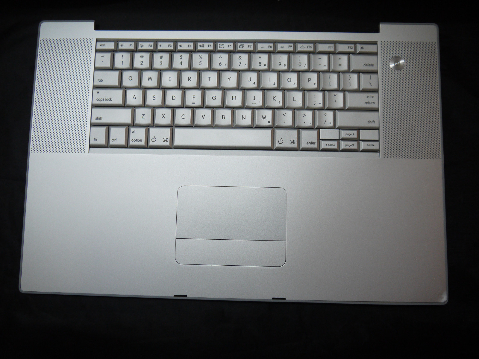 Keyboard Top Case Palm Rest with Trackpad for Apple MacBook Pro 17" A1212 2007