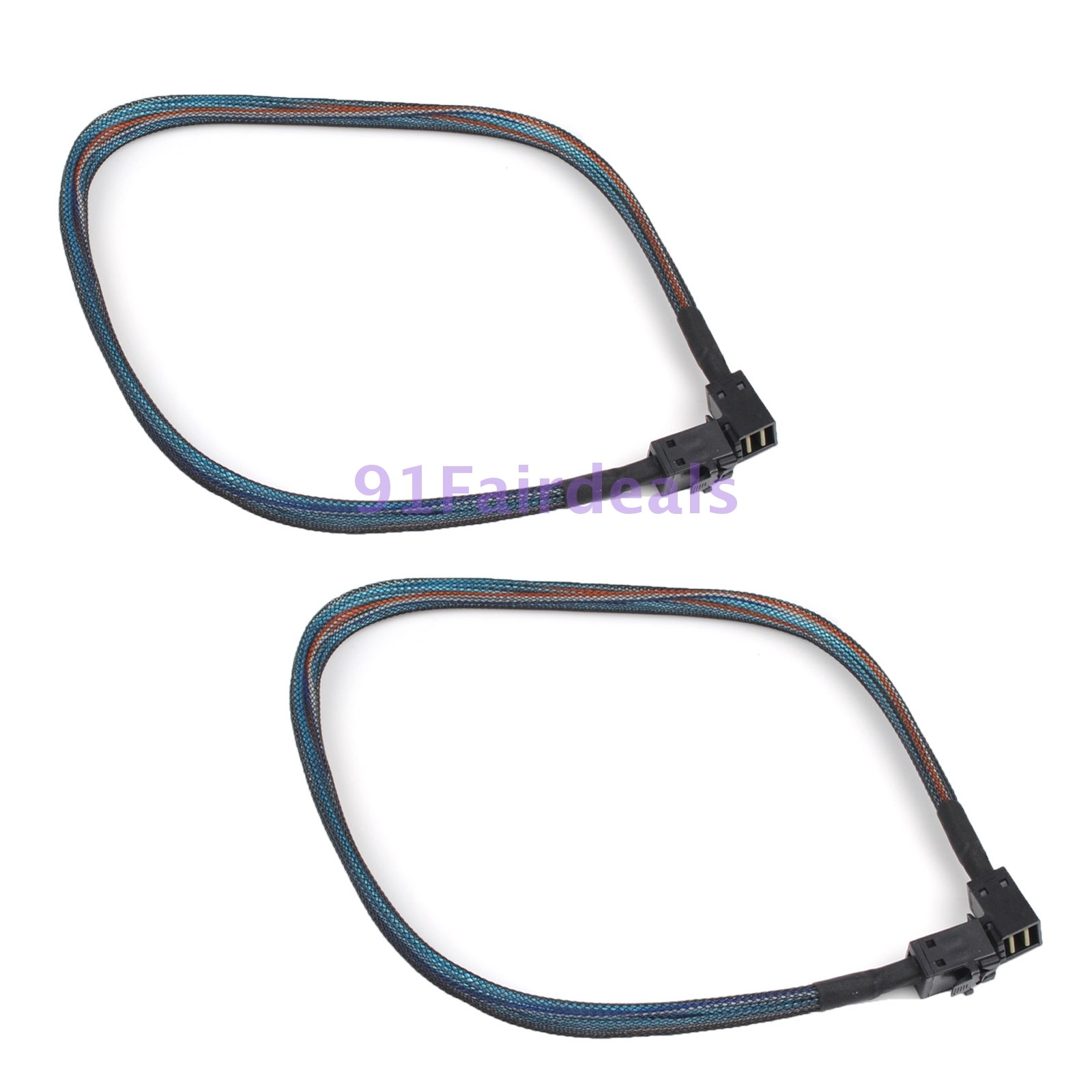 LOT Supermicro CBL-SAST-0836 MiniSAS HD SFF-8643 to SFF-8643 48cm (19")  cable