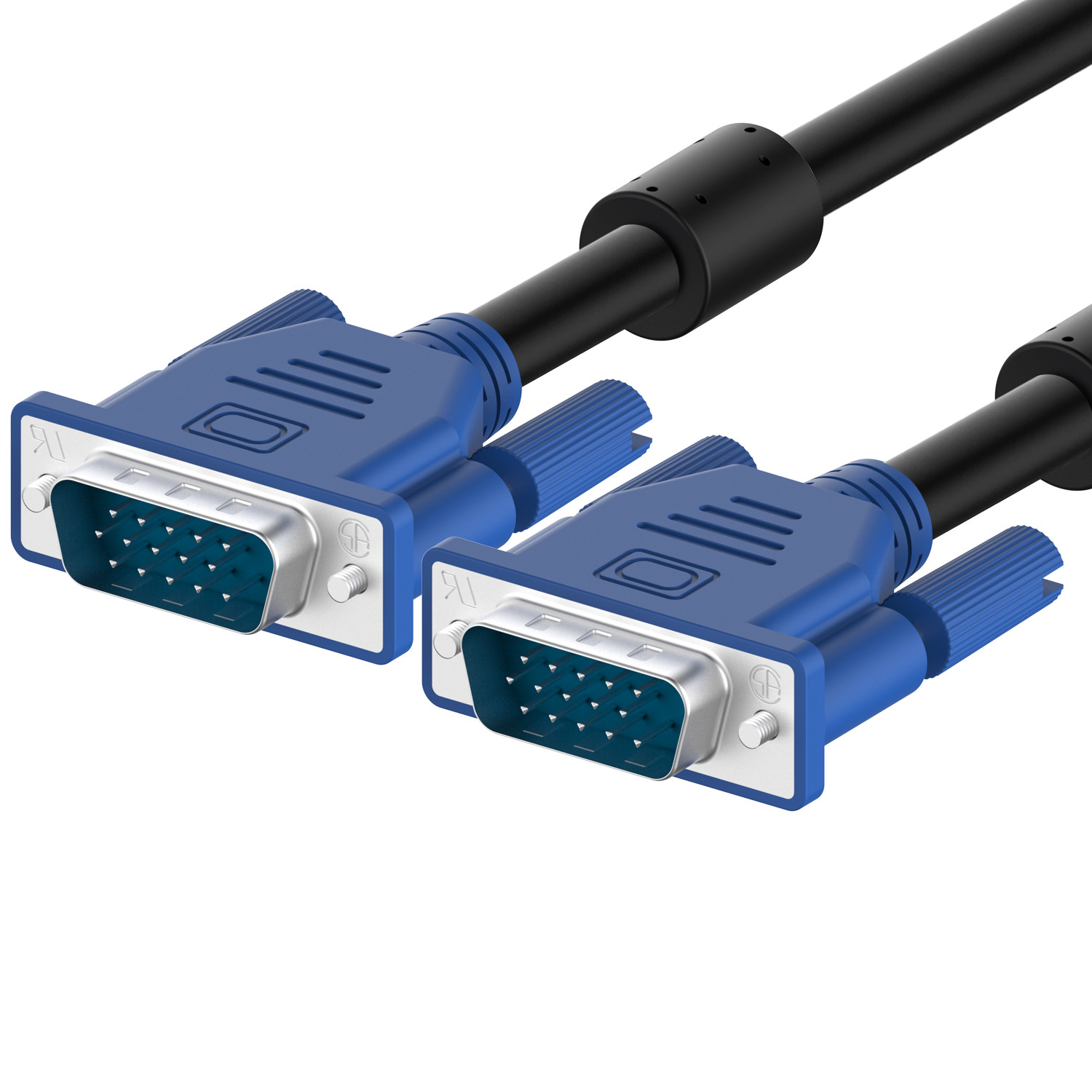 Rankie VGA to VGA Cable, Male to Male Monitor Cable for PC Laptop, 6 Feet