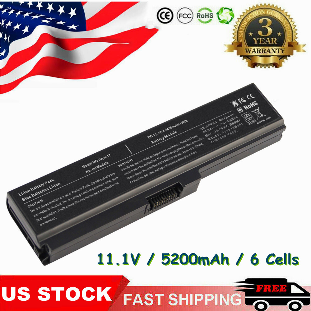 PA3819U-1BRS Battery 58Wh for Toshiba Satellite P770 P755 L675D L670 L655 L650