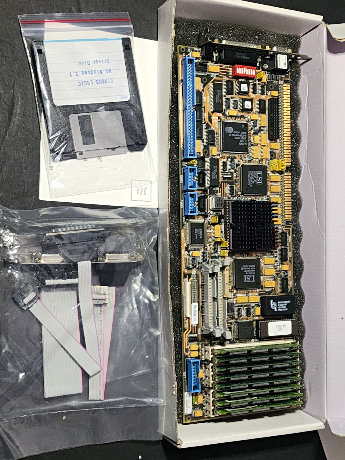 Xycom 99298-099 Intel 486DX2-66 ISA SBC 8 SIMMs NOS Untested w Extras