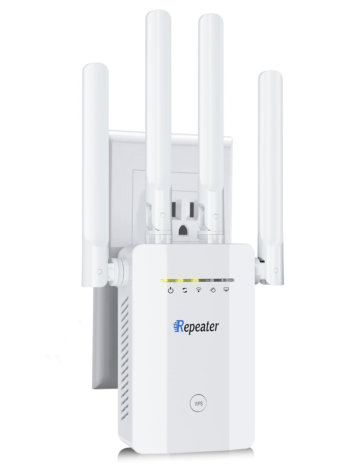 2026 New WiFi Extender Signal Booster for Home, 16ksq.ft Long Range WiFi Repeate