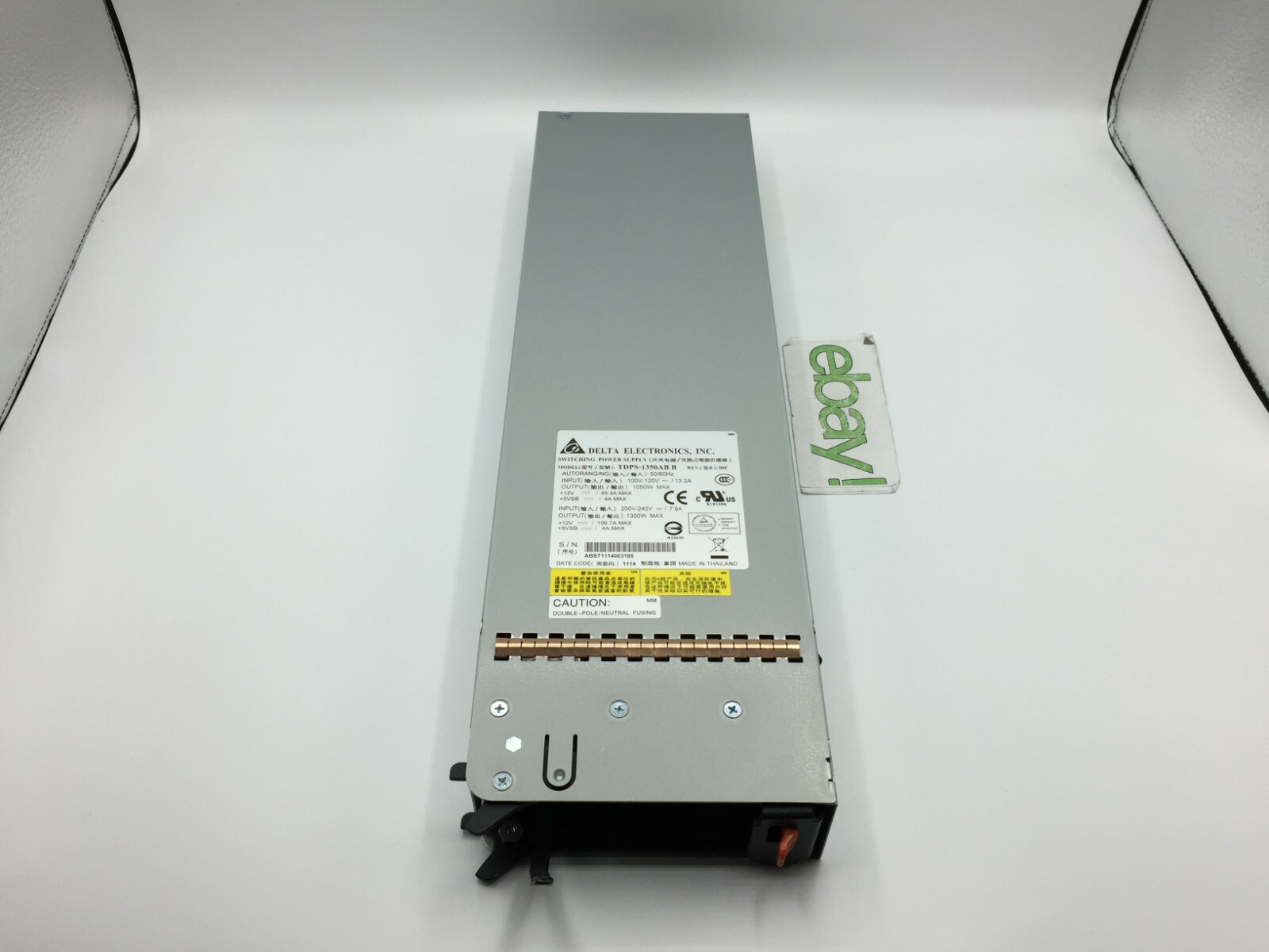 Delta TDPS-1350AB B Switching Power Supply 1300W NetApp FAS 3210 3220 FAS3240