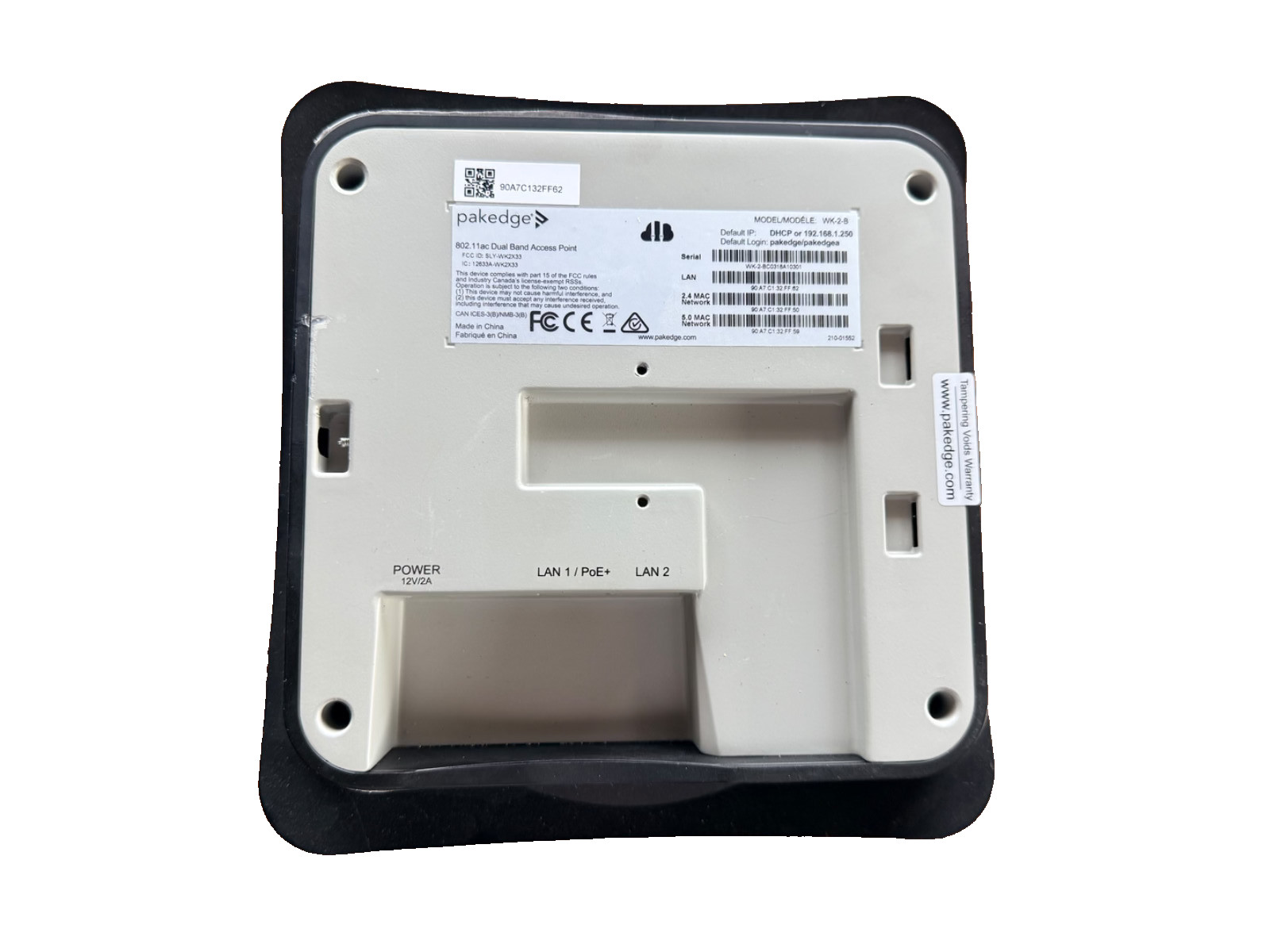 Pakedge WK-2-B (Black) Dual Band Access Point