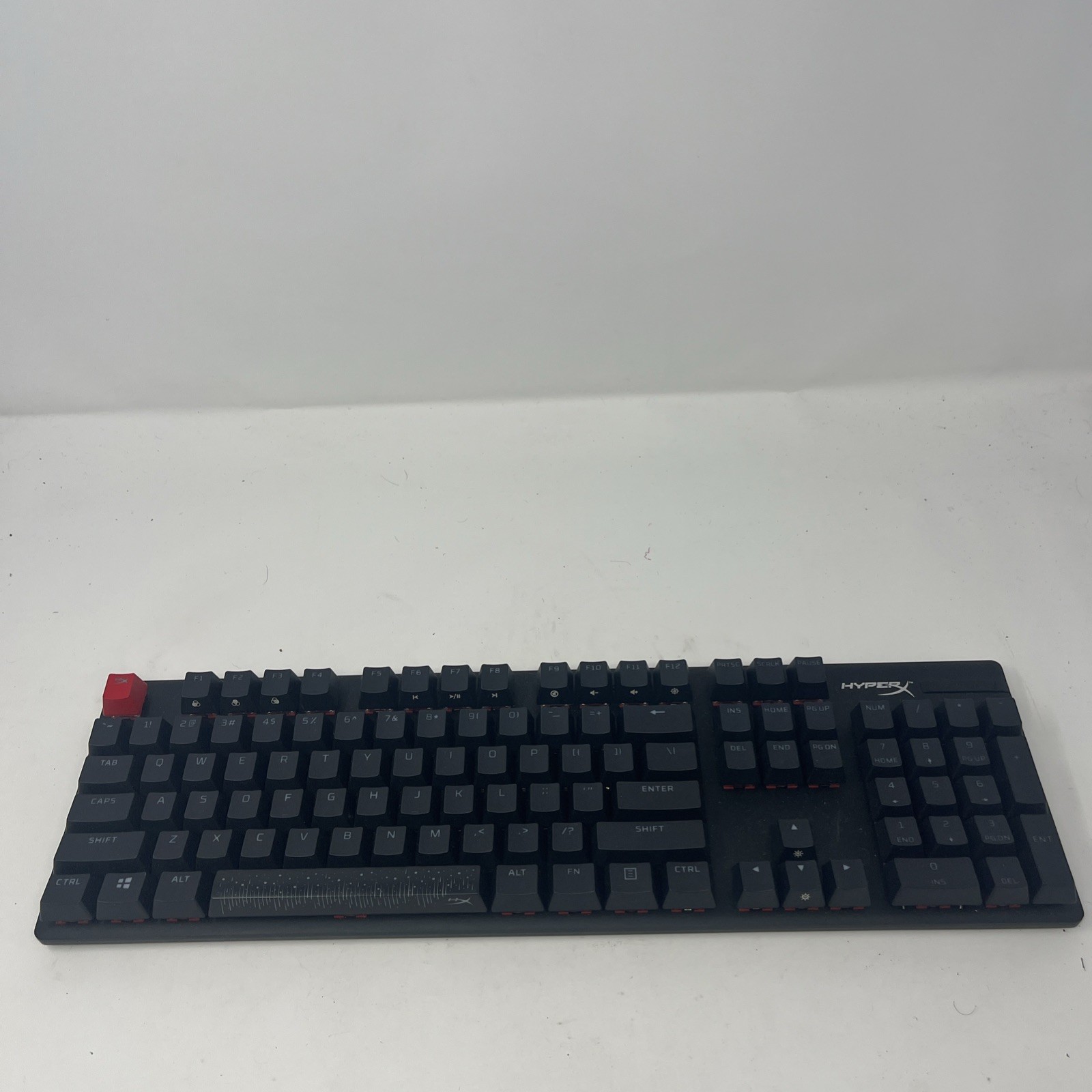 Hyper X Alloy Origins Wired Gaming Keyboard AG002 Backlit LED Red Switch, Black