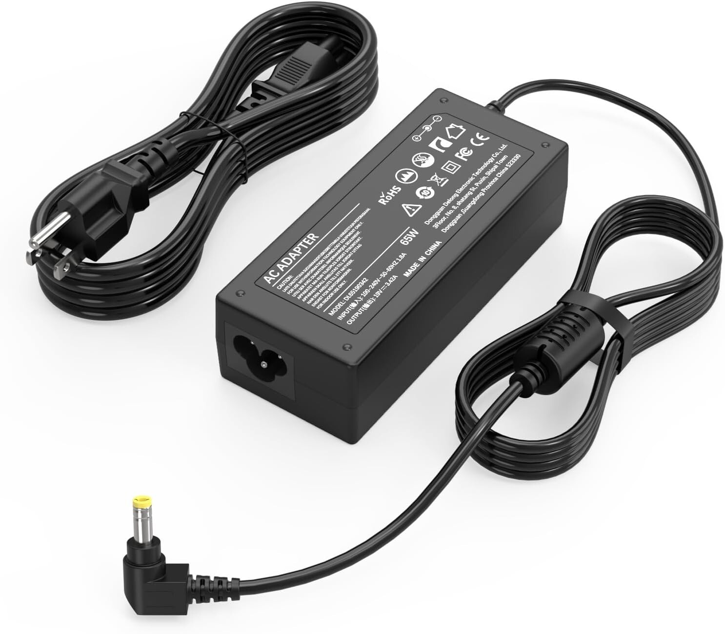 65W Laptop Charger Compatible with Toshiba Satellite L55 L745 L655 L755 P755 S55