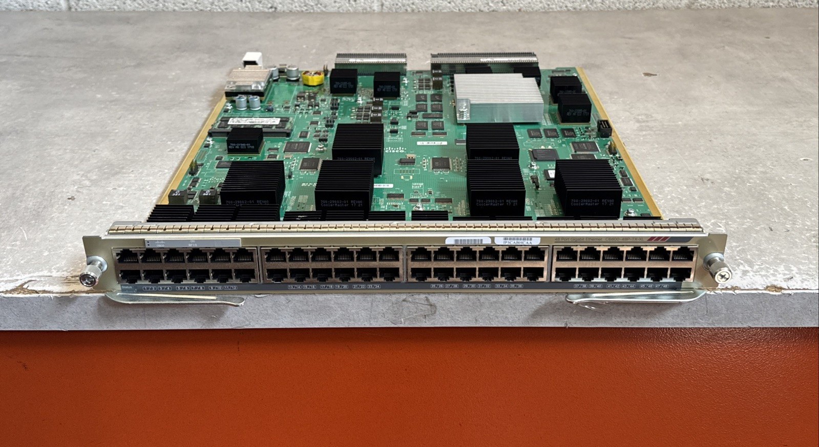 Cisco C6800-48P-TX-XL Catalyst 6800 48-Port 10/100/1000 RJ45 Ethernet Module