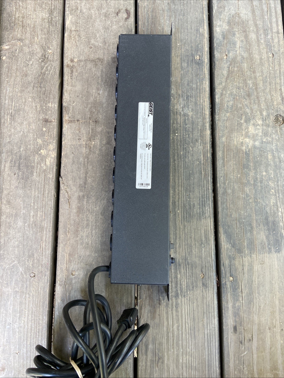 Geist Rack Mount 10 Outlet Surge Protector SP104-10 GEIST Sound Equipment