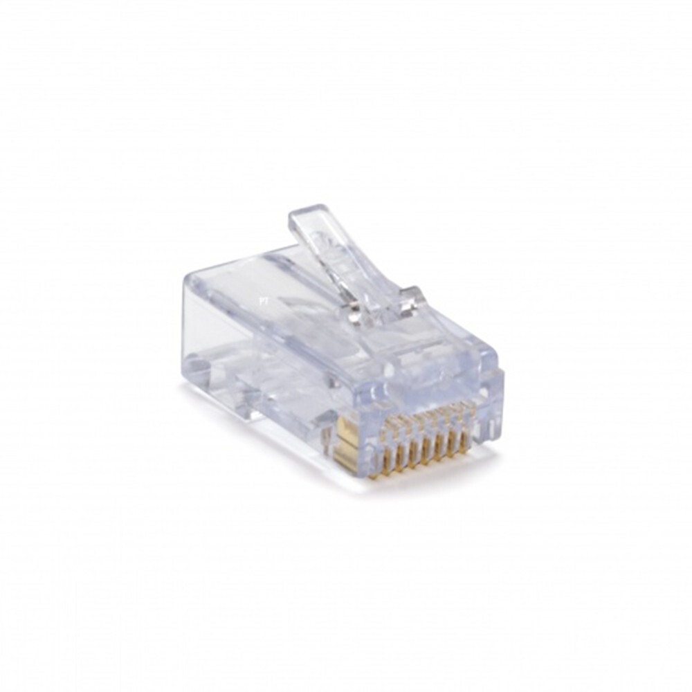 Platinum Tools® 100010C EZ-RJ45™ Cat6+ Connectors (Clamshell 50 Pack)