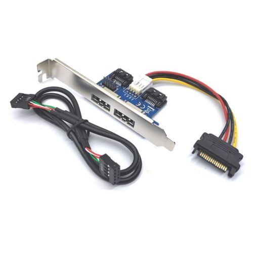 9Pin Card XT-XINTE HDD Converter USB Card Port Adapter 2.0 7Pin to Over SATA for