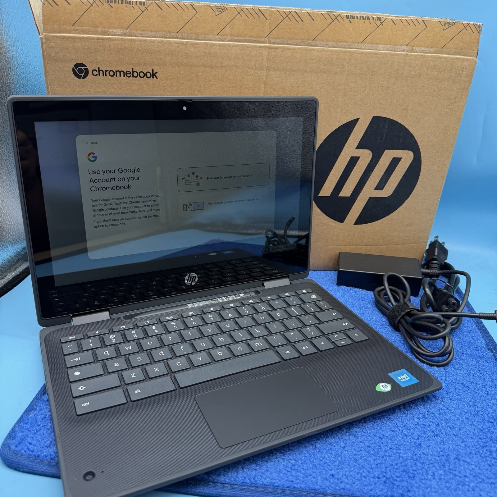 HP Fortis x360 11.6" Touchscreen N200 8GB RAM 64GB SSD Chromebook