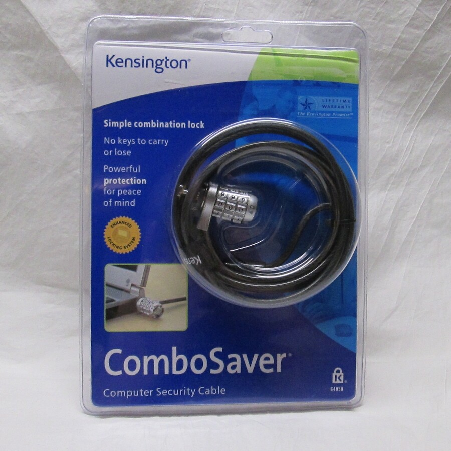 NEW ~ Sealed KENSINGTON 6' Notebook Security Combination Lock Cable   