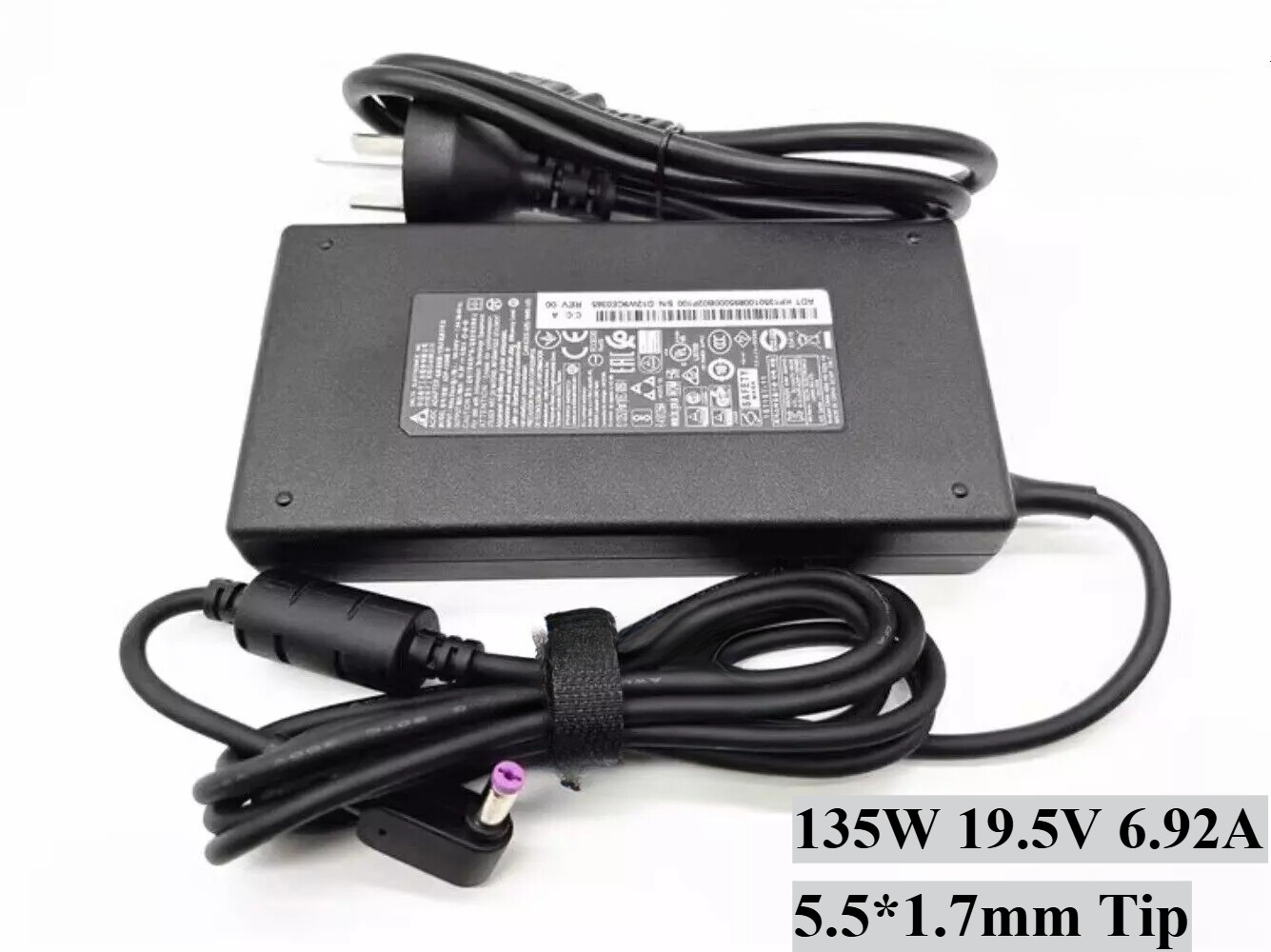 Original Delta 135W 19.5V 6.92A Laptop Charger for ADP-135NB B 5.5*1.7mm Adapter