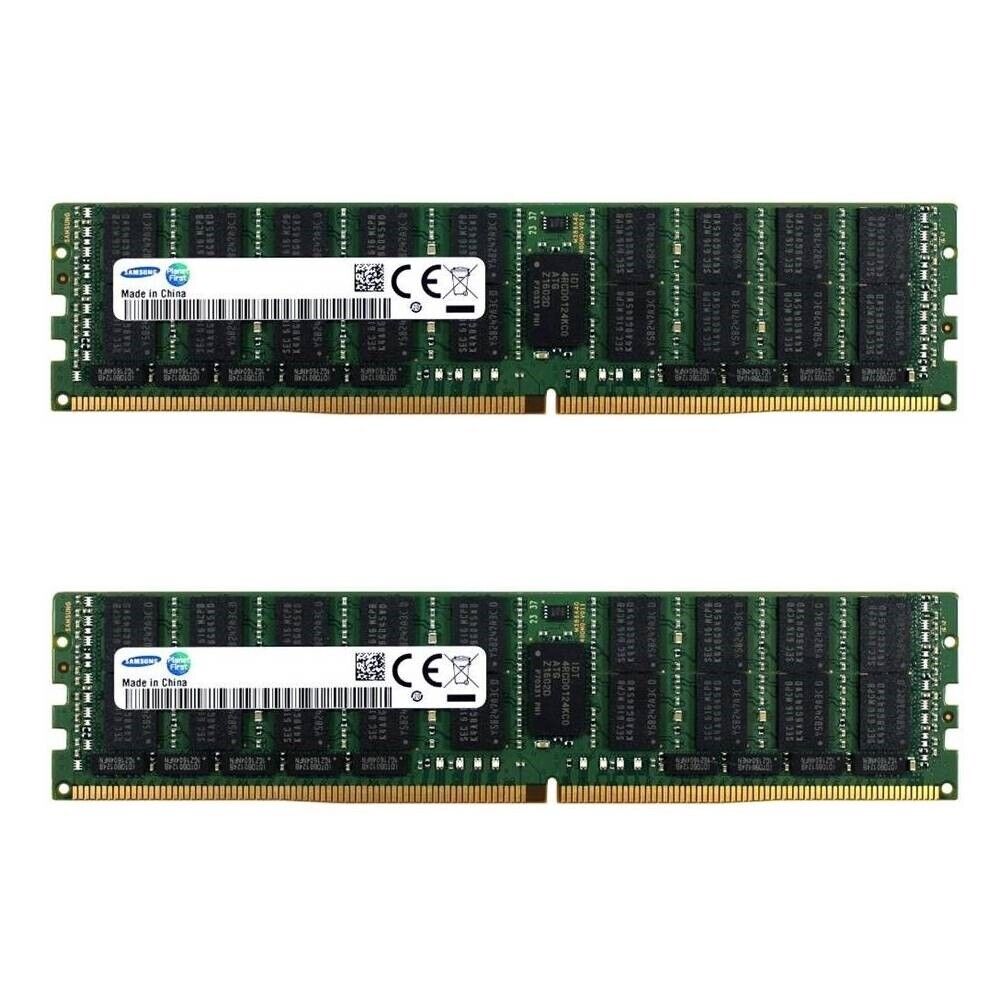 2x 4x 8x Samsung 2133MHz 32GB DDR4 DIMM REG ECC RAM PC4-2133P Server Memory