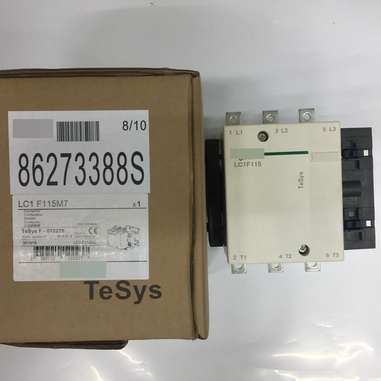 one New Schneider Contactor LC1F115M7 AC contactor Fast Ship DHL/FedEx