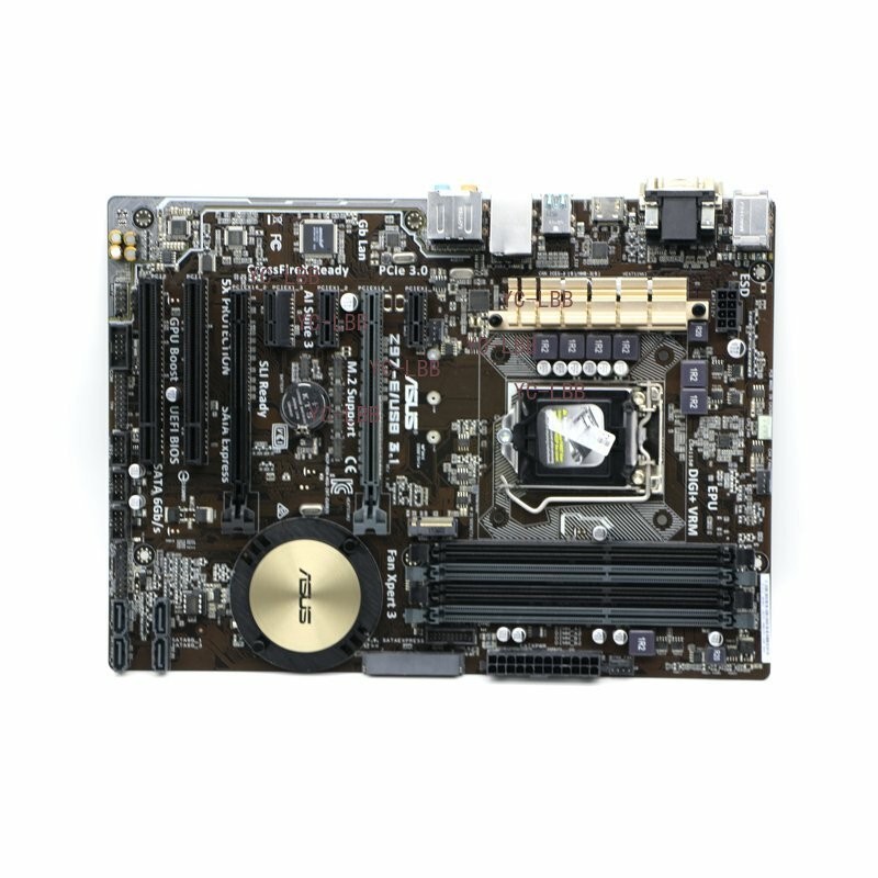 FOR Asus Z97-E/USB 3.1 Motherboard Chipset Intel Z97 LGA1150 VGA And HDMI DVI