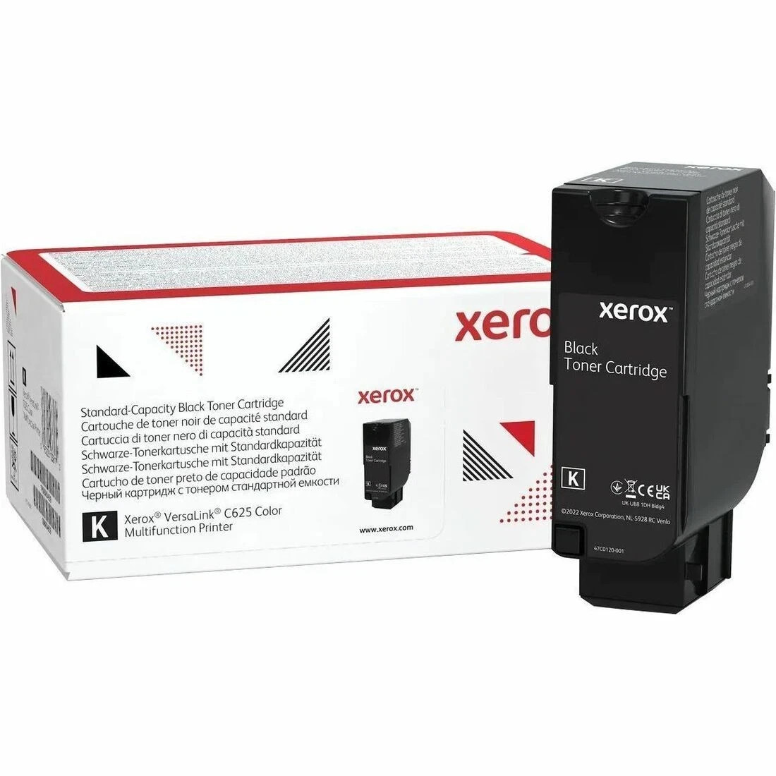 Xerox 006R04616 VersaLink C625 Black Toner Cartridge 8000 Page Yield