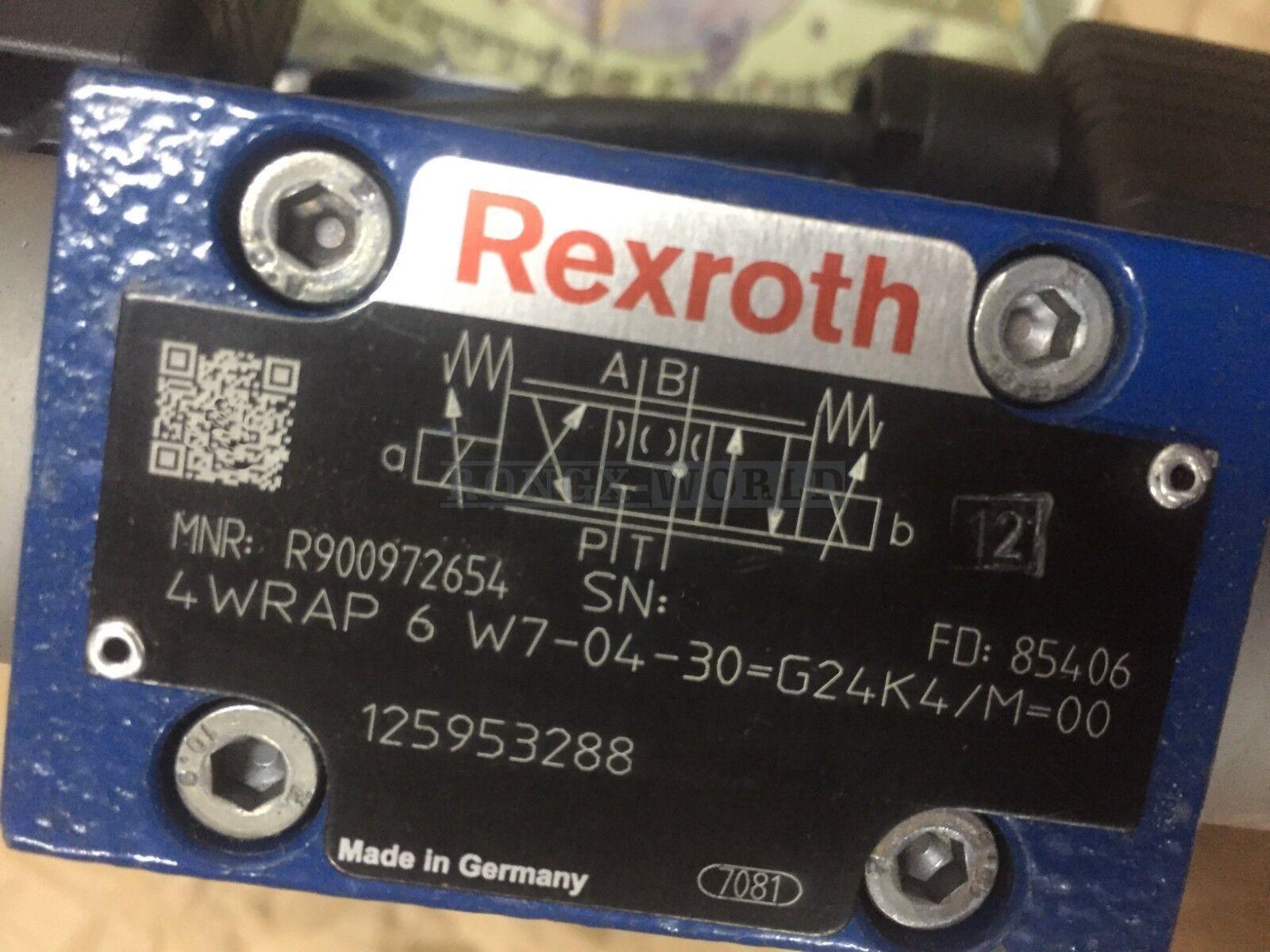 1PCS New Rexroth R900972654 4WRAP6W7-04-30=G24K4/M=00 valve fedex or DHL