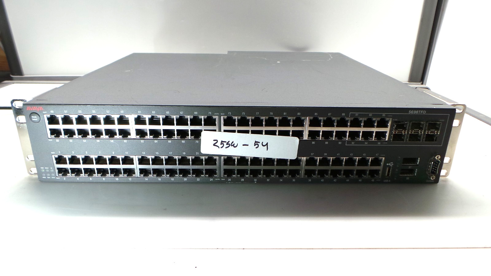 Avaya 5698TFD  Ethernet Routing Switch 96 Port - Tested - Working great
