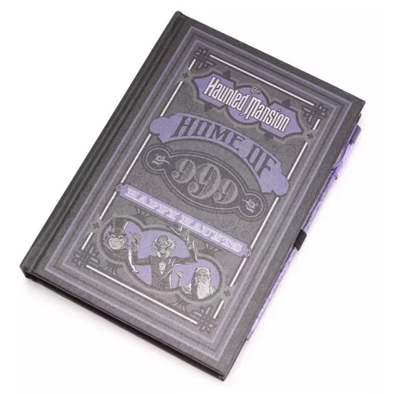 2025 Disney Parks The Haunted Mansion Home of 999 Happy Haunts Notebook Pen NEW